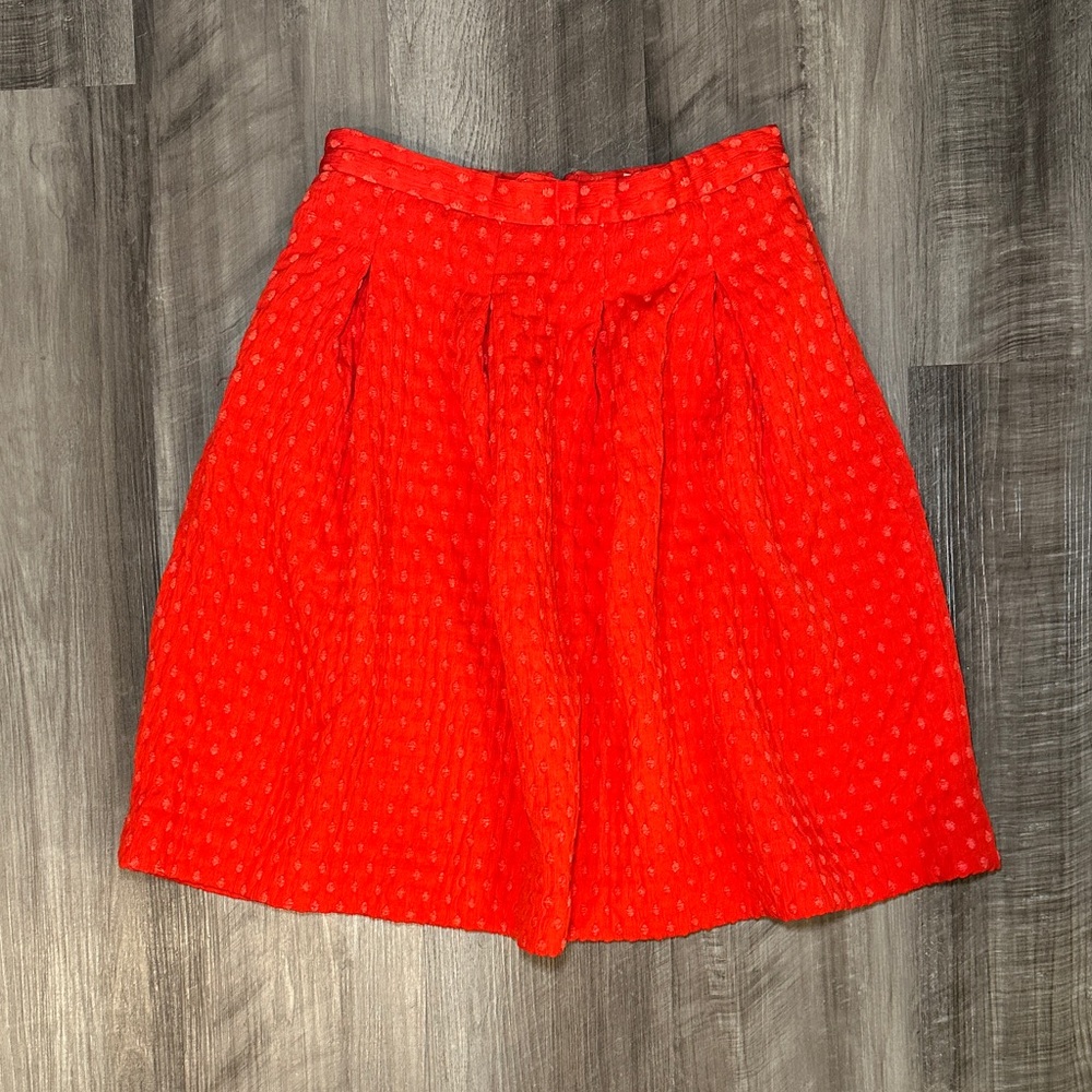H&M Swiss Dot Pleated Skirt - 6